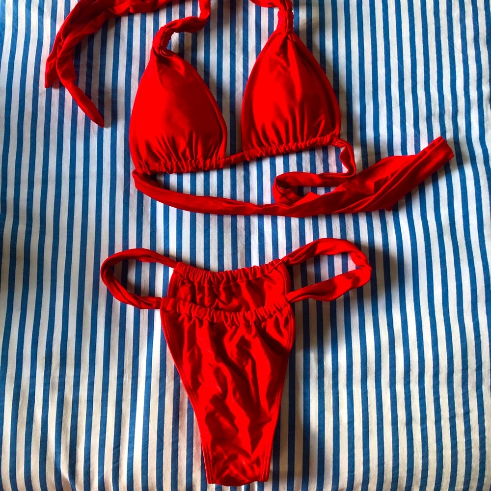 Red Somerfield Bikini